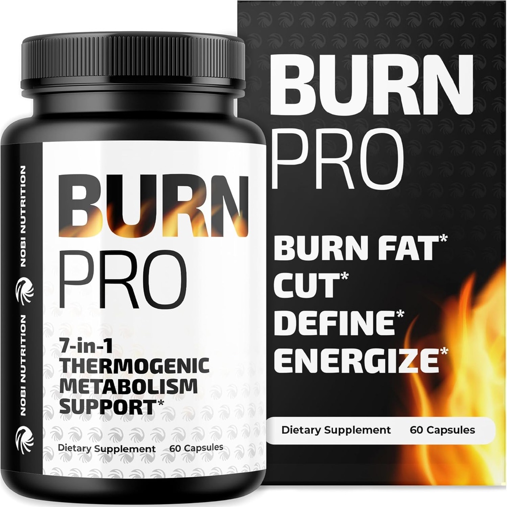 燃烧 Pro 7-in-1 热源代谢 助推 QQ 重量管理支持 辅佐 Appetite & Energy Support QQ Bloating Relief,目标Belly Toning & Keto 诱导 QQ Slim, Trim & Tone 60ct