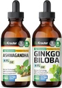 BIO KRAUTER Ashwagandha Tincture 4 Fl. Oz. & Ginkgo Biloba Tincture 4 Fl. Oz. (原始内容存档于2017-09-29).