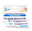 (2 Pack) 环球锌氧化物膏 20%, 2 Ounce Tube (Total 4 oz) 高级皮肤保护,为 Diaper Rash, Relief from有毒常春藤, Sumac & Oak, Protects from Wetness, Protects Chafed Skin
