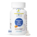 核心医学 女性和男性的 Liposomal 铁补充剂,65mg(90 Capsules) - 孕期缺氧的铁吸食维生素药 - 容易吞咽和胃上的温柔 - 无乳品