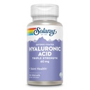 SOLARAY HYALURONIC酸三重强度 - 皮肤弹性和坚固性支持 - 加维生素C - 实验室验证,60天钱包担保,30次服务,30次蔬菜卡普
