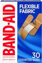 Band-Aid Brand Fled Fread Freadsive Bandages, 小刀和烧伤的舒适的防腐和伤病护理, Quilt-Aid Technology to Cushion 痛苦的伤痕, 各种大小, 30厘米