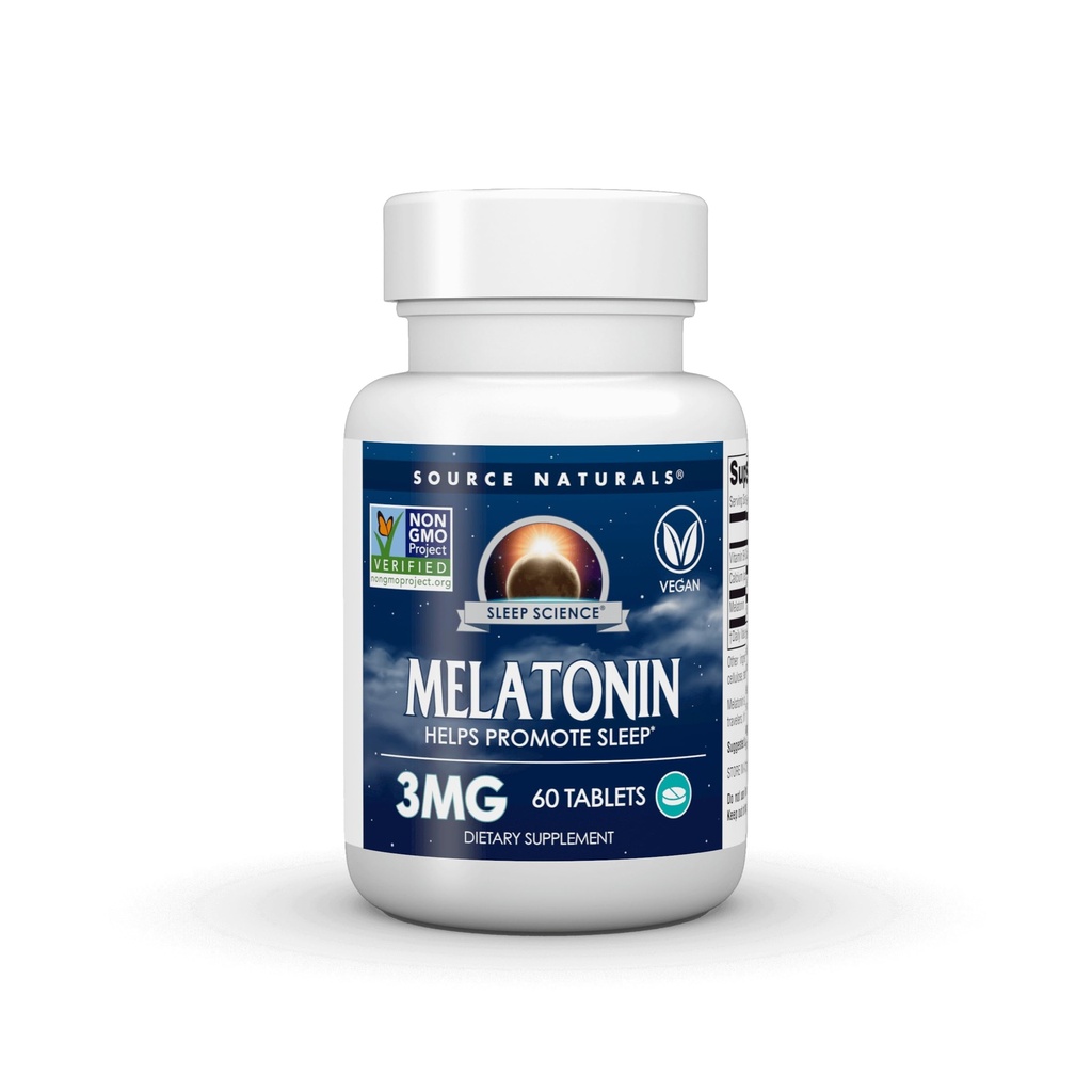 资料来源:自然睡眠科学Melatonin* 3毫克-60片