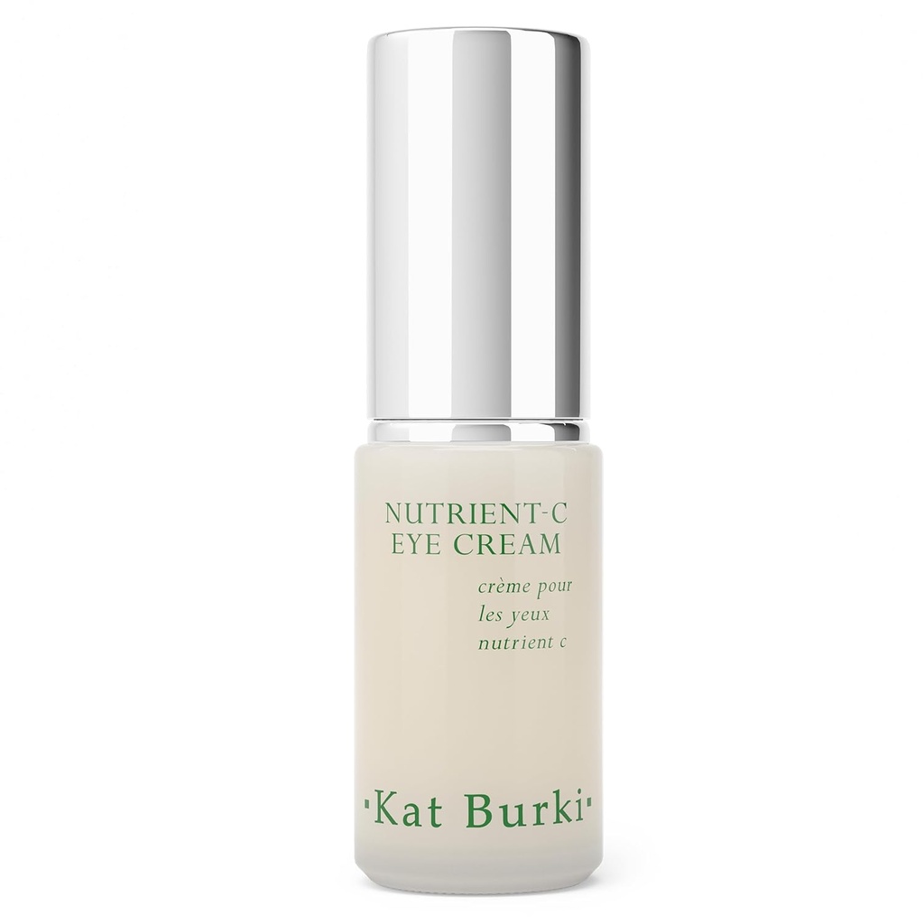 Kat Burki 8% 稳定维生素C 眼凝胶与咖啡因,暗圆减少和去除眼区域治疗,0.5 Fl Oz