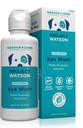Watson Eye Wash for Dogs, 帮助移除眼泪栓和支持眼部健康, 温柔的pH平衡公式 帮助降低感染风险, Flightance, 4 Fl Oz