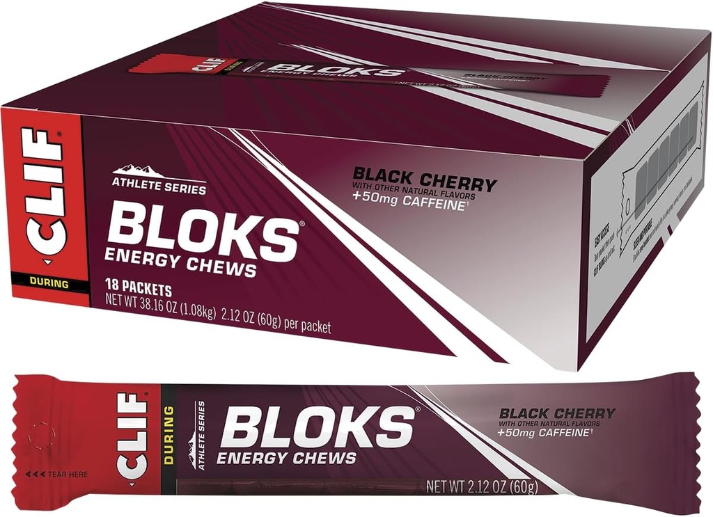Clif Shot Bloks, Black Cherry, 2.12 oz (18页)