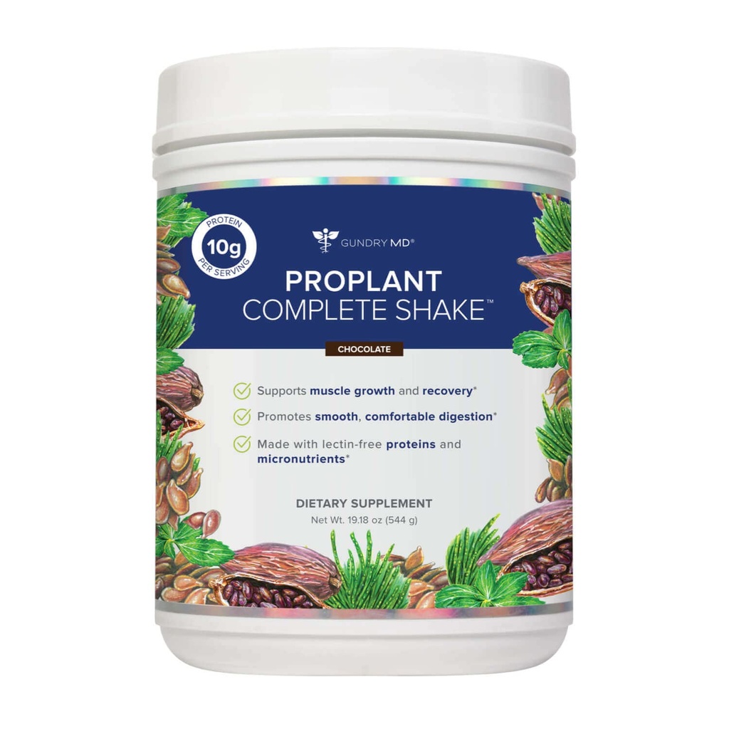 Gundry MD® Pro Plant Complete ShakeTM 高纤维植物蛋白混合剂,20种