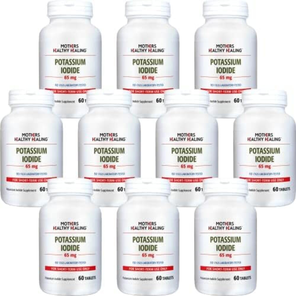 碘化钾 65 mg KI 补充 → 600 碘化钾片 → (仅短期使用) 甲状腺素支持 → 碘 - YODO Naciente