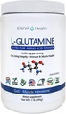 Eniva Health L-Glutamine纯粉,未味粉(101种服务) QQ Vegan,无糖,无糖,非GMO QQ 医生配制,美国制造 QQ Gut Health, Leaky Gut, Bloating,肌肉健康,免疫系统