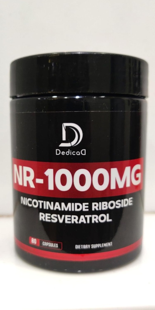 与尼科蒂纳米德·里博赛德和Trans Resveratrol(男子和女子的NR)合编的NAD补编 80 Capsules
