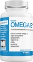 UNIQUE E A.C. Grace Company Omega E+ - 鱼油补充剂 - 海洋Omega-3 脂肪酸,维生素E,维生素D3和CoQ10 - 帮助支持心脏,大脑和皮肤健康 - 60 Softgels