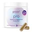 Proov-Pro-Pro-Pro-Pro-Pro-Prof-Profession Progesterone 生产 - Hormone 平衡 女性 - 生育与更年期支持 - Vitex, Ashwagandha, Maca - 草药补充 - 30 Capsules - 2个月供应