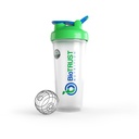 生物TRUST BlenderBottle 经典摇摆瓶,28-Ounce带环状,清/绿色