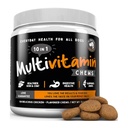 Finest for Pets Multivitamin Dog Supplement – 10 in 1 with Omega Fish Oil & Glucosamine 用于改善联合和皮肤支持,Gut, Digestion & Imune 日常健康(120种可食用治疗)