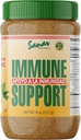 Sanar Naturals Immune Support Flaxseed, 8 oz - 维生素C, Fiber, and Omega 3 消化剂补充剂 - 能源促进器,饮食管理 - 非GMO, Gluten Free