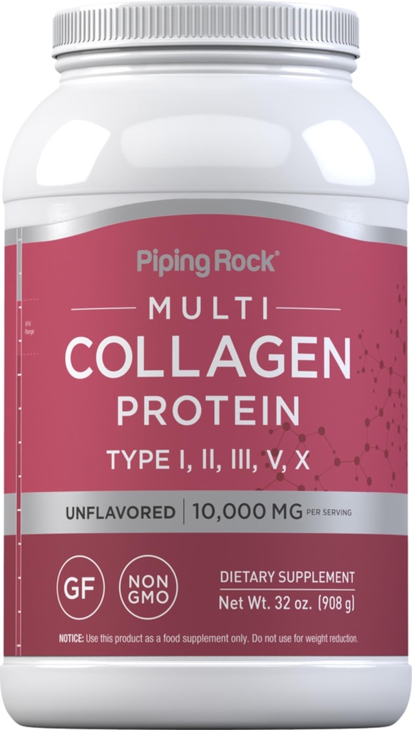 Piping Rock Multi Collagen protein Powder = 32oz ================ =======================================================================================================================================================================================================================