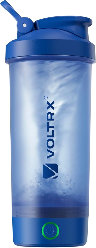 VOLTRX 蛋白质摇摆瓶 合并 USB C 可充电电的蛋白质摇摆混合器 摇摆杯 蛋白质摇摆和换食摇摆, BPA Free, 24oz