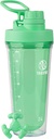 Takeya 蛋白质摇摆器 - BPA- Free 塑料瓶装有防漏喷液 Lid - Gym & More - Dishwasher- Safe & recuse - 24 oz, Pistachio Green