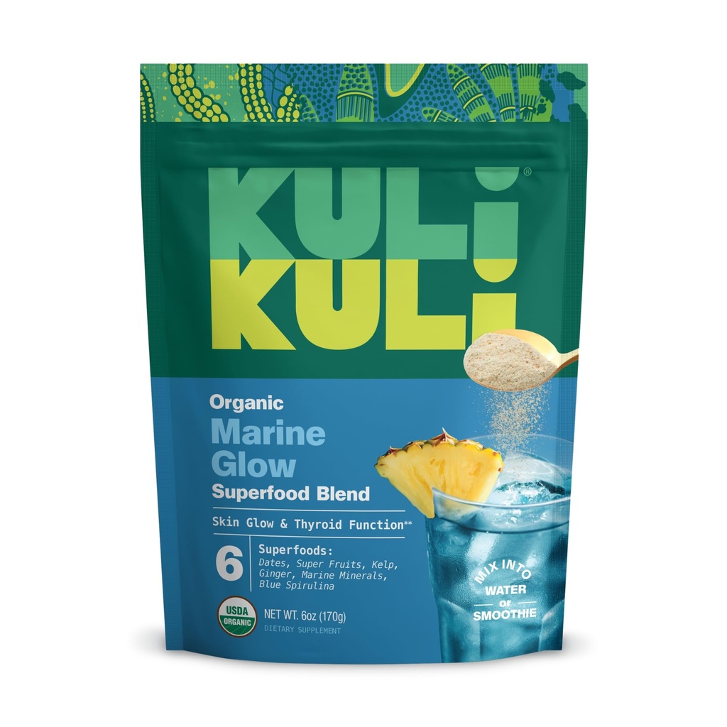Kuli Kuli 有机海洋Glow 超级食品混合物,6 OZ