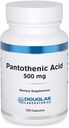 道格拉斯实验室 Pantothenic Acid 500 mg →维生素B5 支持细胞能量生产和代谢* 100 Capsules