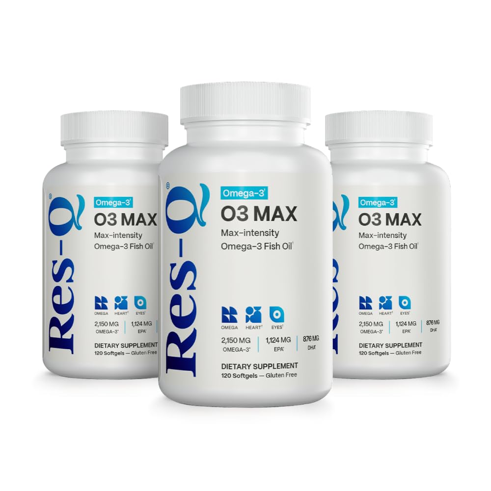 Res-Q O3 MAX Omega-3 Capsules(3皮克)