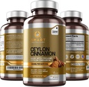 智能努特拉实验室 有机锡兰锡桂增产每服1200mg,180 Vegan Capsules,100%纯度,真锡兰锡桂