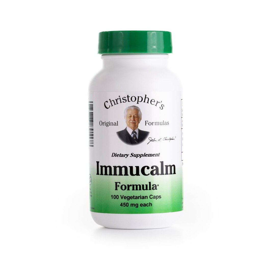 克里斯托弗的原始公式 Immucalm - Immune 支持补充 - Immune 成人助推器