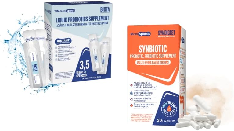 Biota 即时Probiotic Daily Drinch for Digistic Health & Syndigest 双益 Prebiotic & Probiotic for Gut Health 生物健康日饮