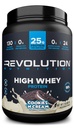 革命营养,高维,蛋白粉2LB,Whey Isolate,Gluten Free,精益肌肉男和女弥撒,25g of Protein Per Scoop,908g,24 services(Cookies & Cream,2英镑) 革命营养,高维,蛋白粉2LB,Whei Isolate,Gluten Free, Lean Muscle Mass for Men & Women,25g of Protein Per Scoop,908g,24 series (Cookies & Cream,2英镑)