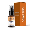Vimergy Vegan D3 – 福利免疫功能* – USDA认证有机体,Vegen,Gluten-Free – 1000IU/服务,96服务