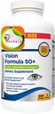 Equate Vision公式50+Lutein, Zeaxanthin & Omega-3, 300 Softgel + 创建粘贴器