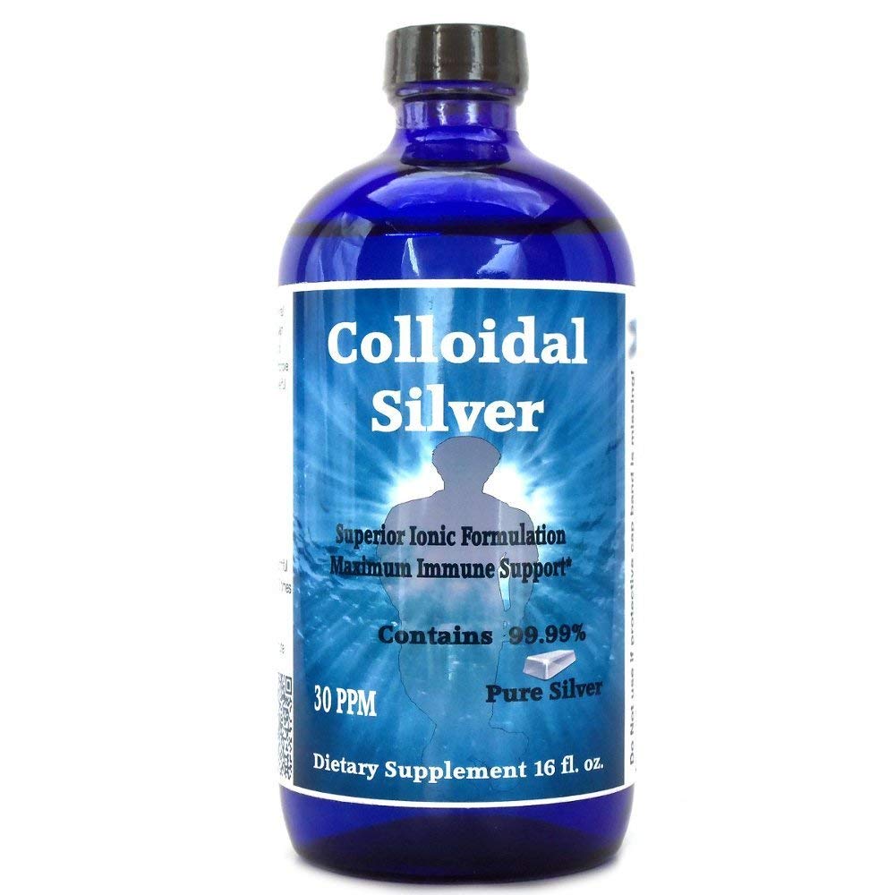 Superior Silver 30PPM 16 fl oz Ionic Silver 制成纯银99.99%