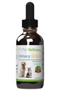 Petwelling Urinary Gold for Dogs - Vet-Formulated 多Herb Urinary Tract 支持 - Bladder 健康与尿道系统井 - 天然狗补充 - 液态公式 2 oz (59ml)