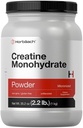 Horbäach Creatine Monohydrate Powder → 2.2lbs (35.2 oz) → 微量化和不味化 → 蔬菜、非GMO 和 Gluten 免费补充品