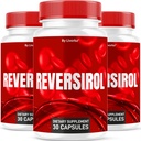 (3 Pack) Reversirol - Reversirol Premium公式, Reversirol Capsules, Reversirol高级优化器 Capsules, Reversirol 补充药, Reversirol Reversirol Reviews, 90 Capsules 3个月