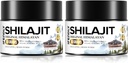 Shilajit有机体600mg 最大概率金品级 Shilajit Resin Shilajit 天然验证,有85+ Trace Minerals & Fulvic Acid for Energy, 豁免,50克(2包)