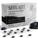 30,000 MG Shilajit牌匾,100%的Shilajit纯品,喜马拉雅有机制品,富尔维酸中男女富翁的Shilajit & 85+ Trace Minerals,能源与免疫系统希拉吉特补编,60 Counter