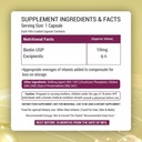 植物基生素补充剂 Capsule 配有 DHT 屏蔽剂 Omega & Biotin, 支持 Keratin 合成 QQ 更强的头发,皮肤和钉子 - 90 Veg Capsules