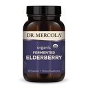 Mercola 有机发酵草莓博士,30名服务员(60名卡普尔人),饮食补充,支持呼吸卫生,非GMO,认证的USDA 有机体