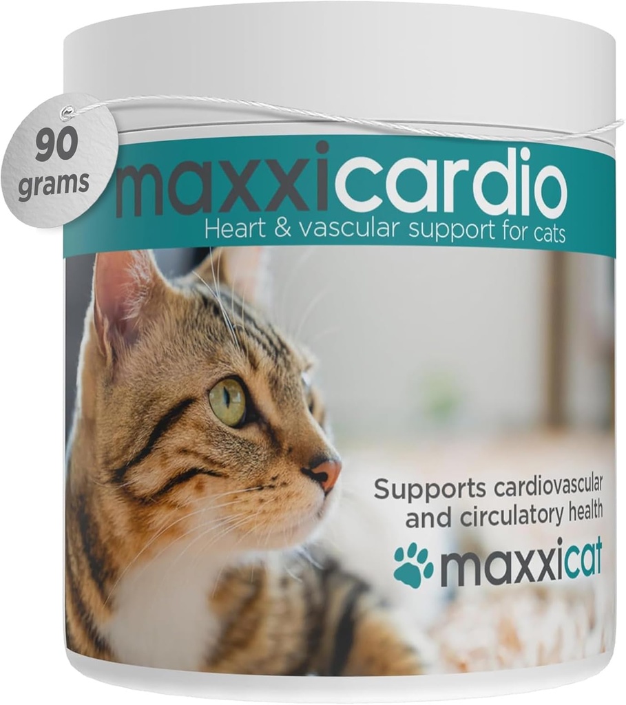 maxxiipaws 最大心血管和心血管粉末,猫类,3.2oz
