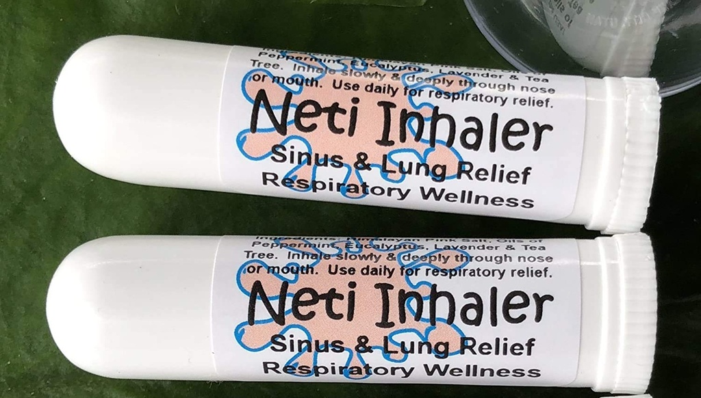 城市Releaf NETI盐空救援INHALERS!. 两(2)辛纳斯和龙,喜马拉雅和植物! 呼吸安乐. 治愈阿罗玛疗法. 增强能量! 寒冷、哮喘、咳嗽、气管炎