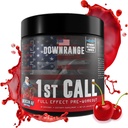 下游第一呼叫预选工作粉,男女预选工作,氨酸Beta Alanine,咖啡因 & More for Pump, Energy and Focus Support, 30 services (Cherry Punch)