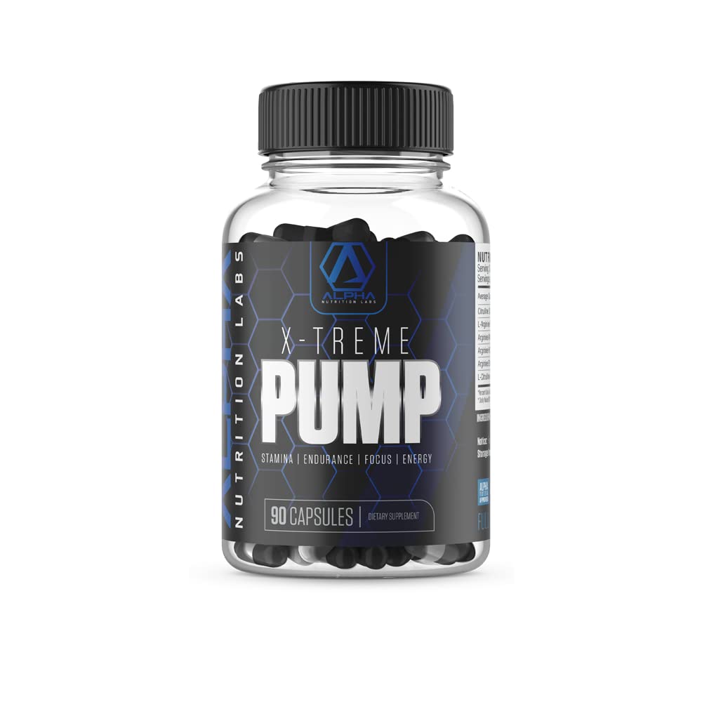 X-Treme Pump for Stamina, 耐力, 聚焦, 能源饮食补编, 90 Capsules