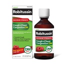 Robitussin 成人最大强度咳嗽 + 胸腔摄入 DM Max (8 f. oz. bottle), Cough Sprintant & Expeatorant, Raspberry Flavor