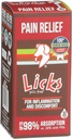 Licks Pill Free Dog Pain Relief - 炎症补充 - 狗的疼痛救济补充 - 狗健康用品 - Gel包装 - 30使用