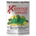 Krampade Whey 蛋白质纤维补充电解质 + 30g 蛋白质 & 7g BCAA + 9g 可溶性纤维 + 2,000mg 钾 + 镁补充 → > 2X 更多 K+ 香椰水