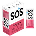 SOS 水解电解器粉盒,西瓜火焰,8个棒包 – 低卡罗里,快速还水,美国制造,Keto & Vegan友好