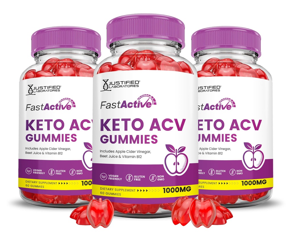 (3 Pack) 快速主动 Keto ACV Gummys 高级公式 1000MG 快速主动 Keto Gummys 苹果 苹果 苹果 苹果 苹果 苹果 醋 与 石榴 甜菜 果汁 粉 B12 Vegan Non GMO 180 Gummys 配制.