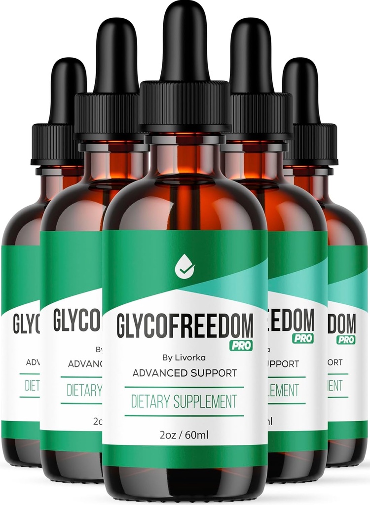 (5 Pack) Glyco Freedoms, Glyco Freedoms, Glyco Freedoms, Glyco Freedoms 高级公式 Glyco Freedom, 5个月5瓶