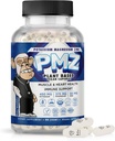 镁锌钾 - 容易吞 - 镁钾 Apartate 支持 Vascular, Heart, Muscle & Nerve Health, 90 Vegan Capsules - 三矿合一公式 - 由 Bored 营养